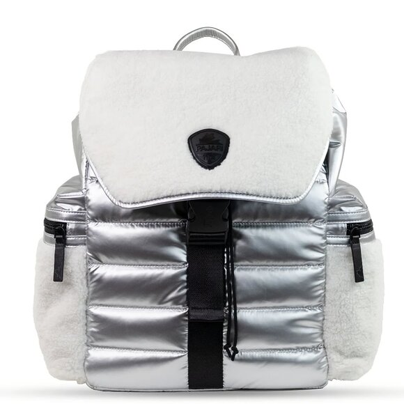 NEW Pajar Shearling Puffy Quilted  Waterproof Insulated Back Pack - Picture 1 of 16
